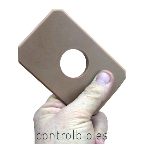 Pletina anti depredadores caja nido
