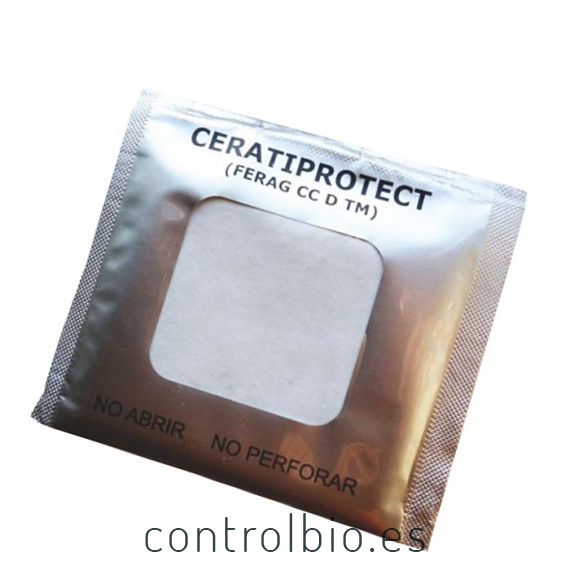 CERATIPACK Trampa + cebo + insecticida contra mosca de la fruta