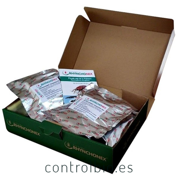 RHYNCHONEX X6 kit atrayente picudo rojo (Feromona + Kairomona) 90 días
