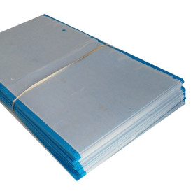 PLACA AZUL 40 x 25 cm individual (paquete de 50 Ud)