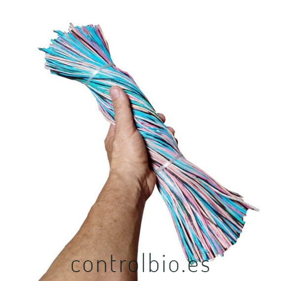 Rafia para atar  bolsas de uva x1000
