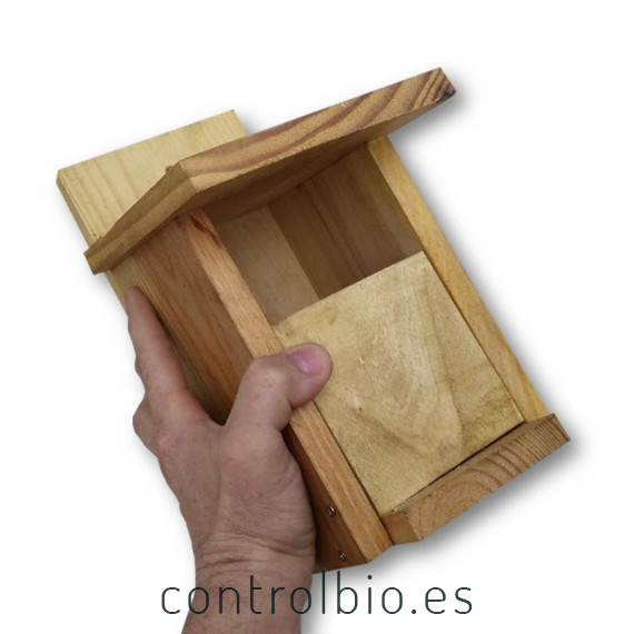 CAJA NIDO modelo PASER  frontal abierto