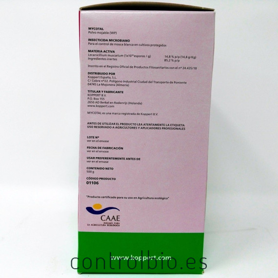 mycotal koppert insecticida microbiano