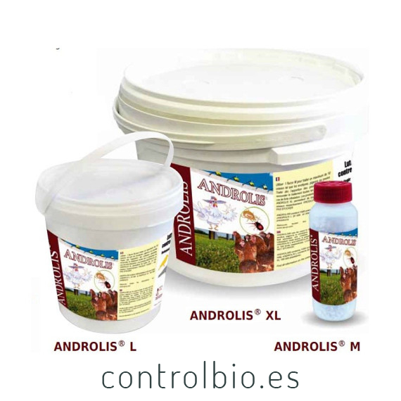 ANDROLIS M enemigo natural del Ácaro rojo de las aves