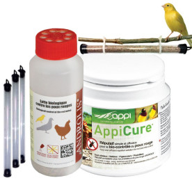 COMBO APPICURE M control de ácaro rojo hasta 10 gallinas