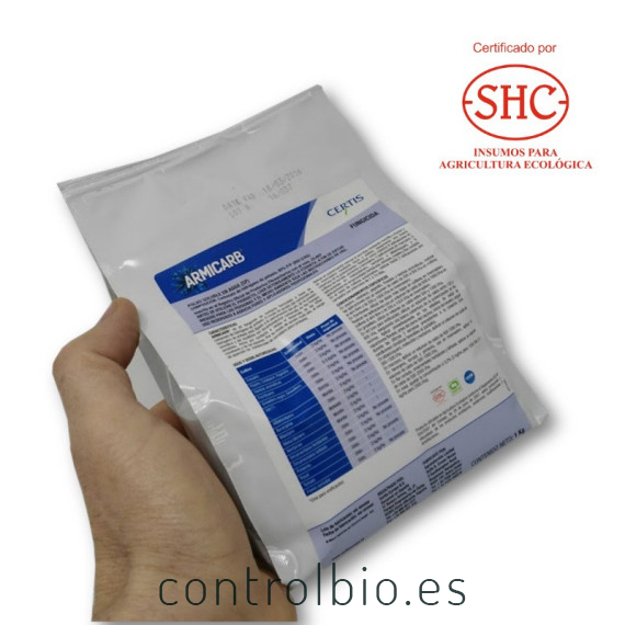 ARMICARB 1 kg biofungicida anti oidio y botritis