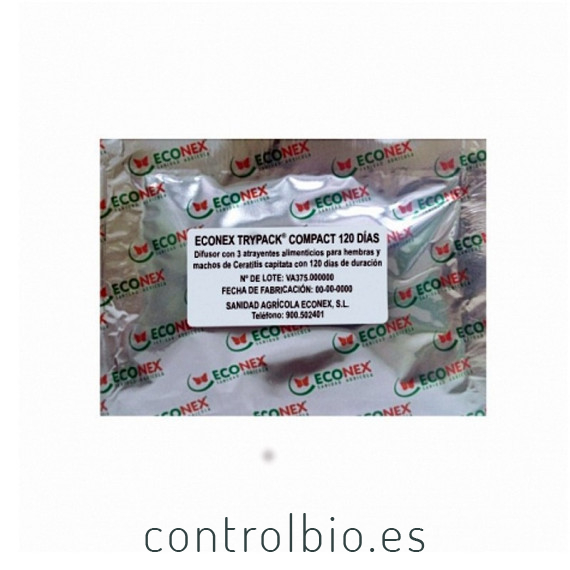 TRYPACK  COMPACT atrayente de la mosca de la fruta