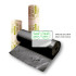 PARCHEGREEN PLÁSTICO NEGRO BALSAS 30cmx5m