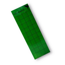 PLACA VERDE 10 x 30 cm individual