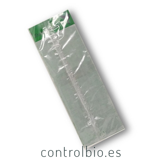 PLACA VERDE 10 x 30 cm individual