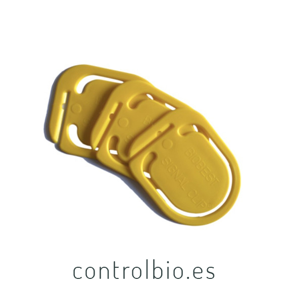 SIGNAL CLIPS YELOW x50 Ud.