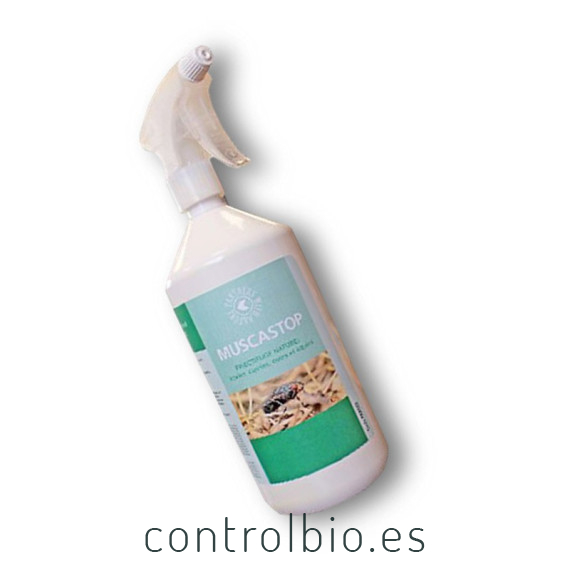 MUSCASTOP spray repelente ecológico de moscas y garrapatas