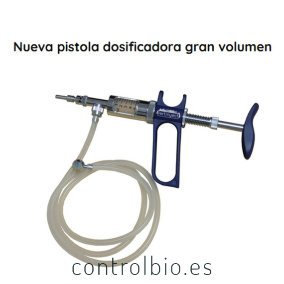 Pistola dosificadora para ynject