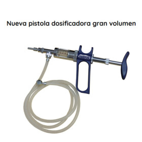 Pistola dosificadora para ynject