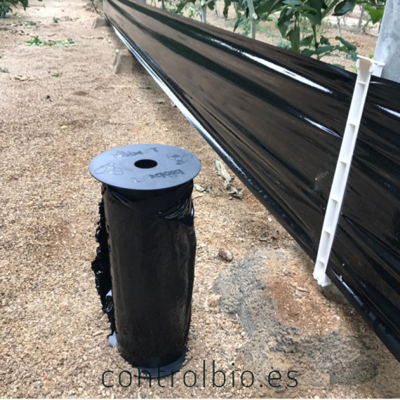 ROLLO NEGRO TUTA 30 cm X 100 m.