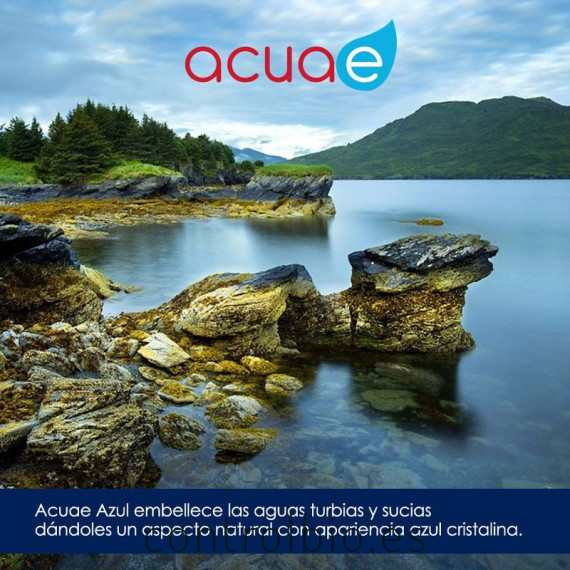 ACUAE AZUL 1L Alguicida ecológico de acción física
