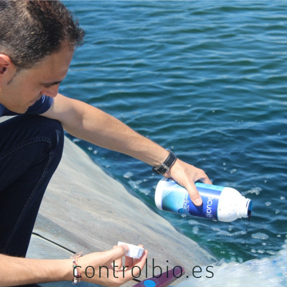 ACUAE AZUL 5L Alguicida ecológico de acción física