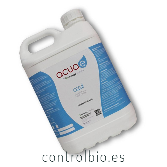 ACUAE AZUL 5L Alguicida ecológico de acción física