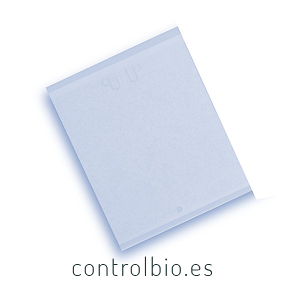 PLACA cromática azul 20 x 25 cm individual