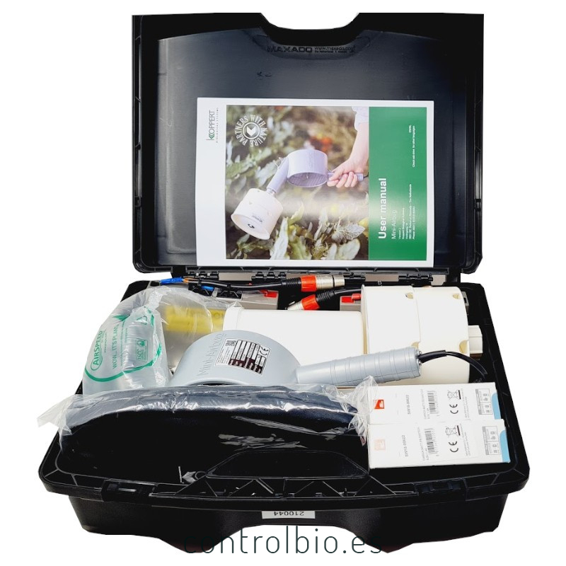 MINI-AIRBUG soplador distribuidor de acaros depredadores