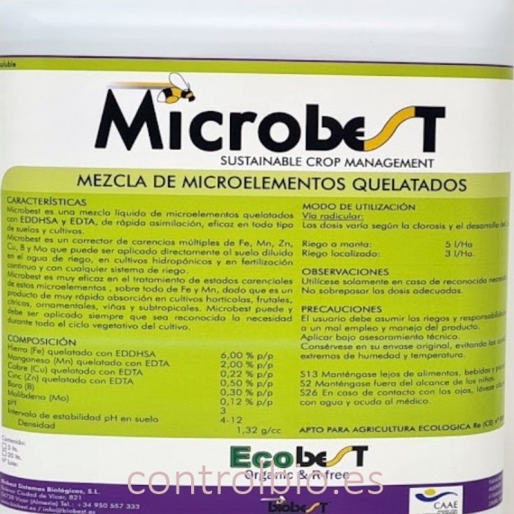 MICROBEST 5L microelementos de rápida asimilación