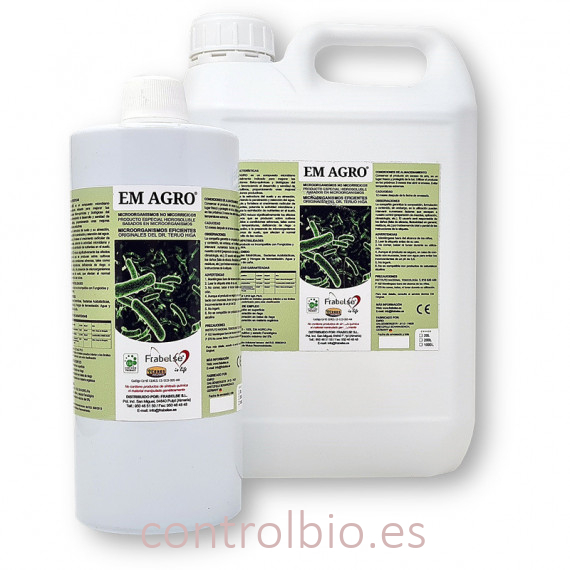 EM-AGRO recuperación biológica del suelo 5L