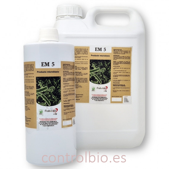 EM5 5L bioprotector frente a plagas y enfermedades