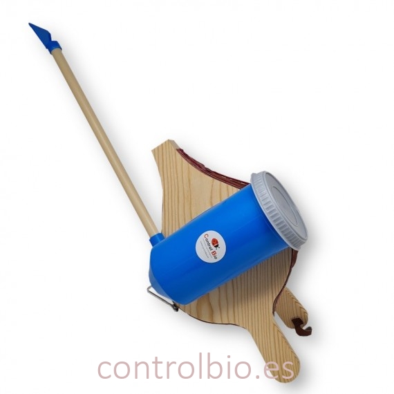 Fuelle espolvoreador de madera