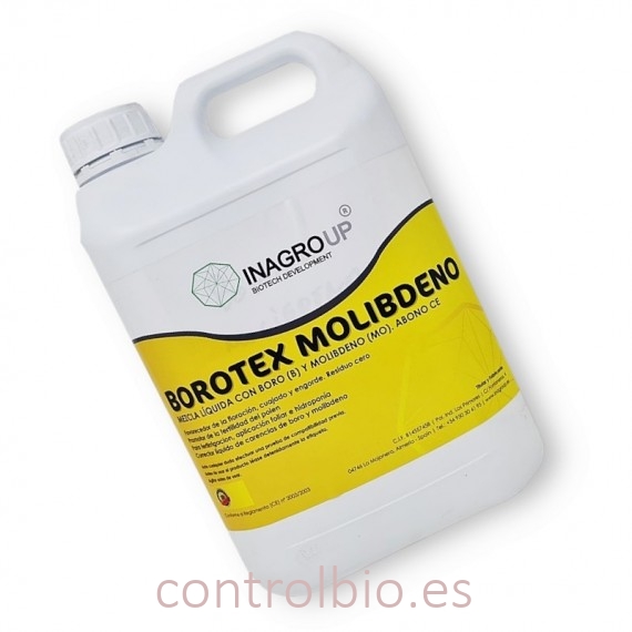 BOROTEX MOLIBDENO 5L corrector de boro y molibdeno