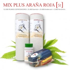 MIX PLUS [ST] ARAÑA ROJA / CÓCTEL ESPECIAL DE ÁCAROS DEPREDADORES
