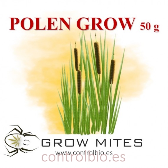 POLEN GROW 50 gr alimento para ácaros depredadores