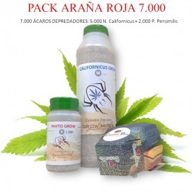 PACK ARAÑA ROJA 7.000  Californicus 5.000 + Phyto 2.000