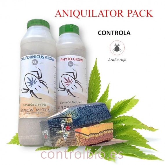 ANIQUILATOR PACK ARAÑA ROJA Phyto 10.000 + californicus 25.000