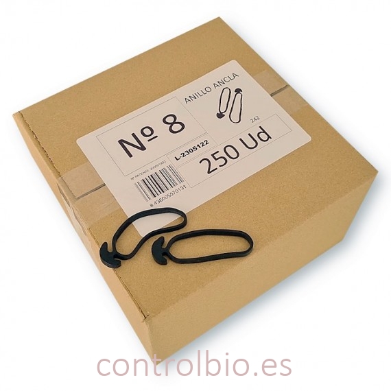 GOMA DE ANCLA Nº 08 x 250 Ud