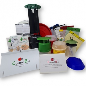 COMBINADO DE TRAMPAS para monitoreo. Pack educativo
