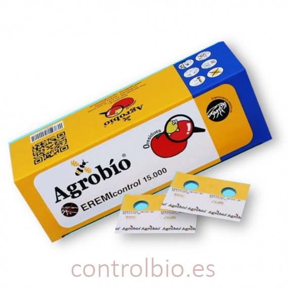 EREMIcontrol 15.000 en tarjetas parasitoide de mosca blanca
