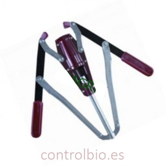 Encorchadora manual de 2 brazos