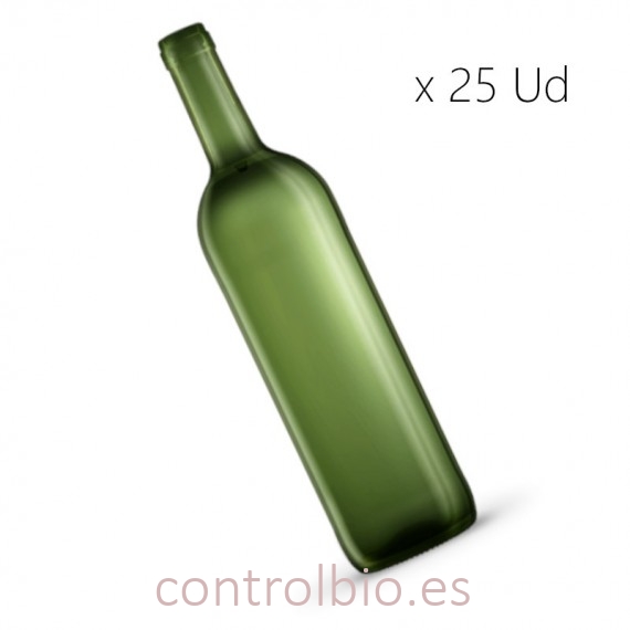 Botella bordolesa 75 cl x 25 Ud.