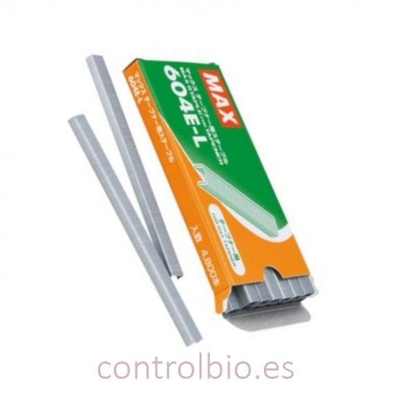 GRAPA para atadora Max 604 E-L x 4800 ud