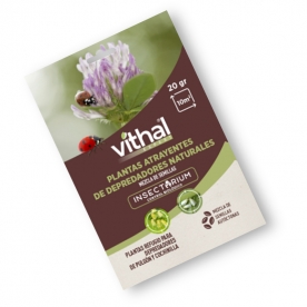SEMILLAS DE PLANTAS ATRAYENTES DE DEPREDADORES NATURALES, mezcla de semillas Vithal insectarium