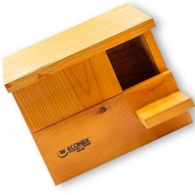 ECONEX NIDAL DE MADERA MACIZA PARA RAPACES