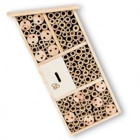 HOTEL DE INSECTOS VERTICAL con colgador