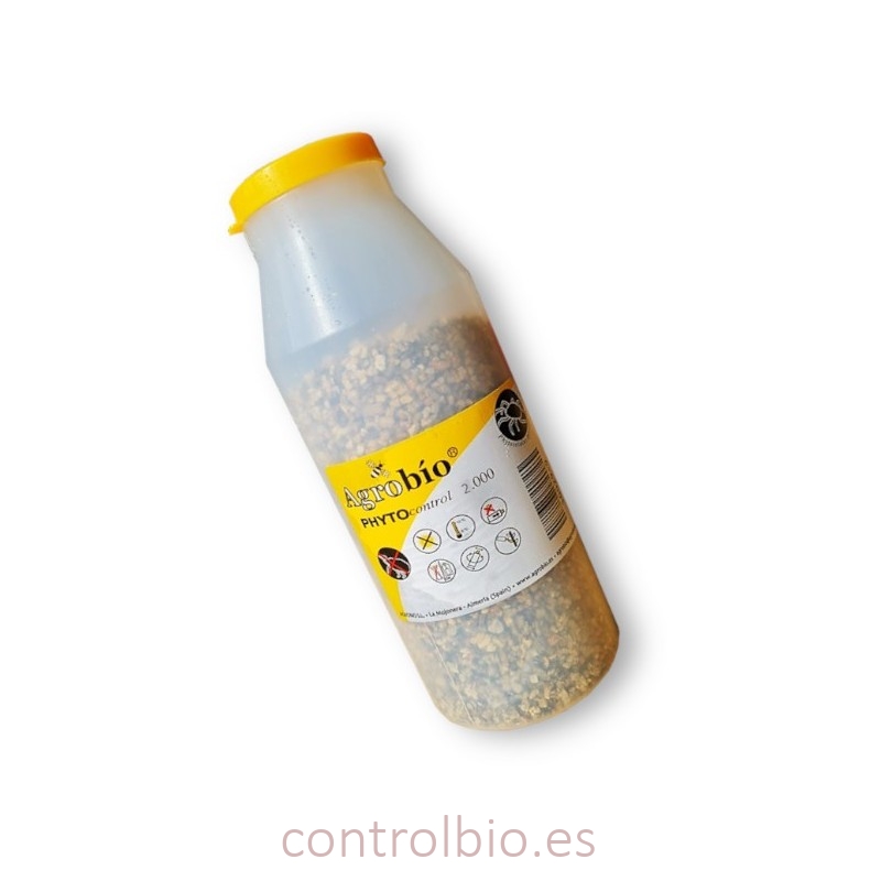 ote de PHYTOcontrol 25.000 de Agrobio con Phytoseiulus persimilis para araña roja