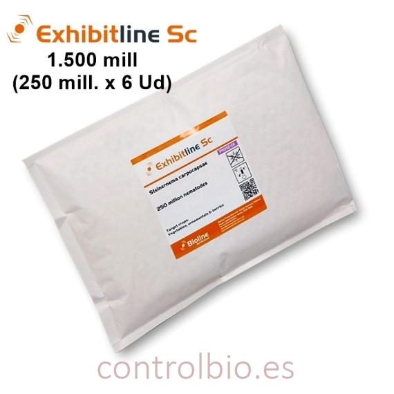 EXHIBITLINE SC 1500 control de rosquillas y típulas en césped