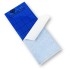 PLACA AZUL 10 x 25cm individual