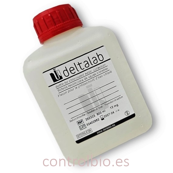 Kit de muestreo para aguas cloradas