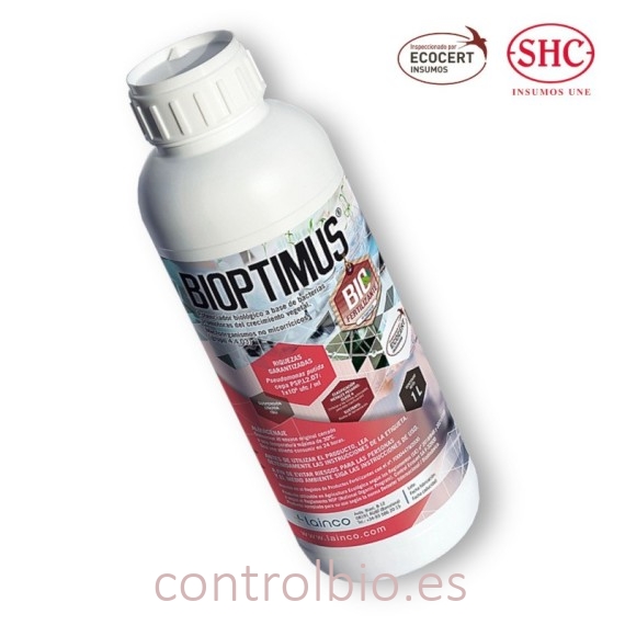 BIOPTIMUS 5L potenciador biológico con Pseudomonas putida
