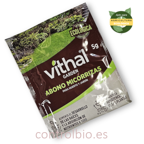 ABONO MICORRIZAS para huerto y jardín 5 g