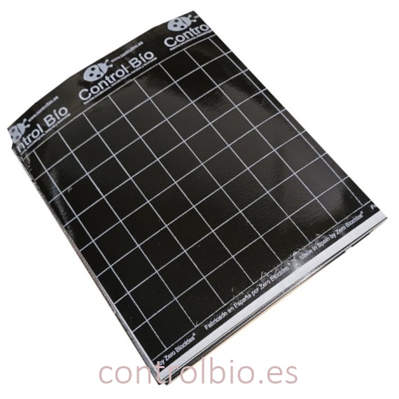 PLACA NEGRA 20 x 25 cm (paquete x 50 Ud) especial tuta