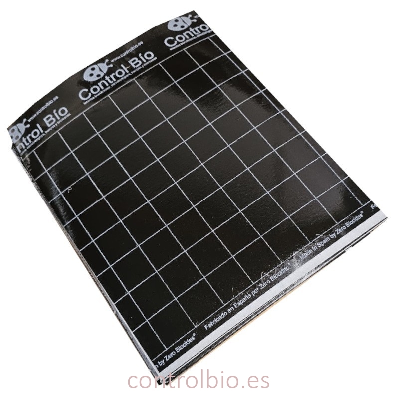 PLACA NEGRA 20 x 25 cm (paquete x 50 Ud) especial tuta